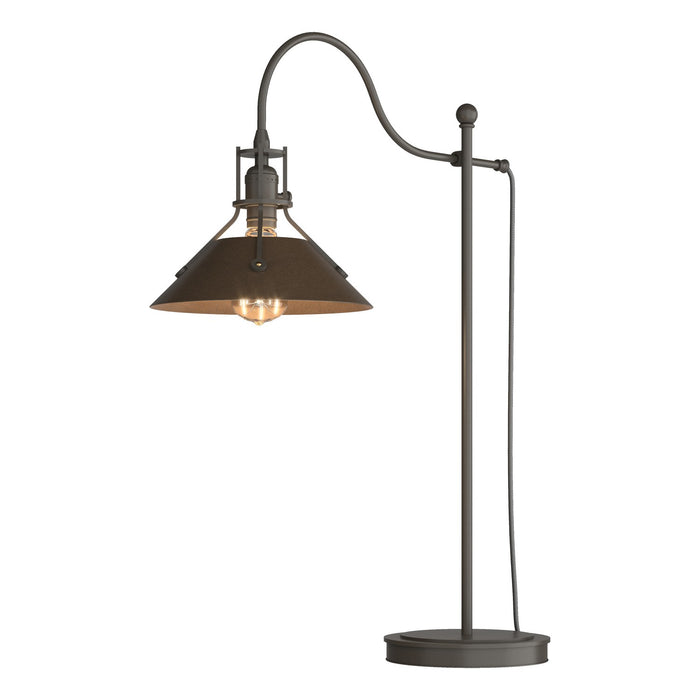 Henry Table Lamp in Dark Smoke with Bronze Accent - 272840-SKT-07-05 by Hubbardton Forge