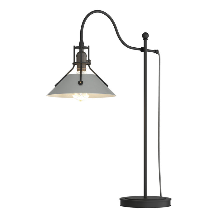 Henry Table Lamp in Black with Vintage Platinum Accent - 272840-SKT-10-82 by Hubbardton Forge