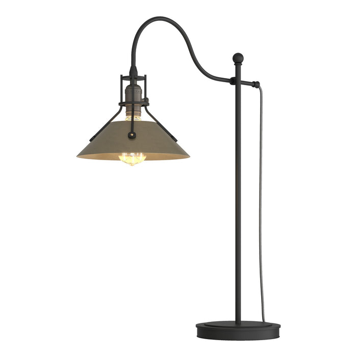 Henry Table Lamp in Black with Soft Gold Accent - 272840-SKT-10-84 by Hubbardton Forge