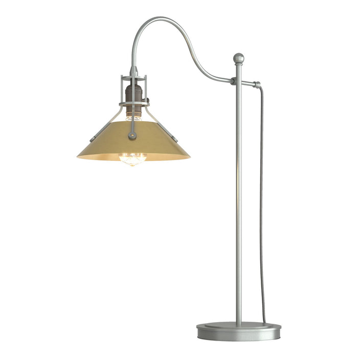 Henry Table Lamp in Vintage Platinum with Modern Brass Accent - 272840-SKT-82-86 by Hubbardton Forge