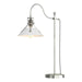 Henry Table Lamp in Sterling with White Accent - 272840-SKT-85-02 by Hubbardton Forge