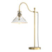 Henry Table Lamp in Modern Brass with White Accent - 272840-SKT-86-02 by Hubbardton Forge