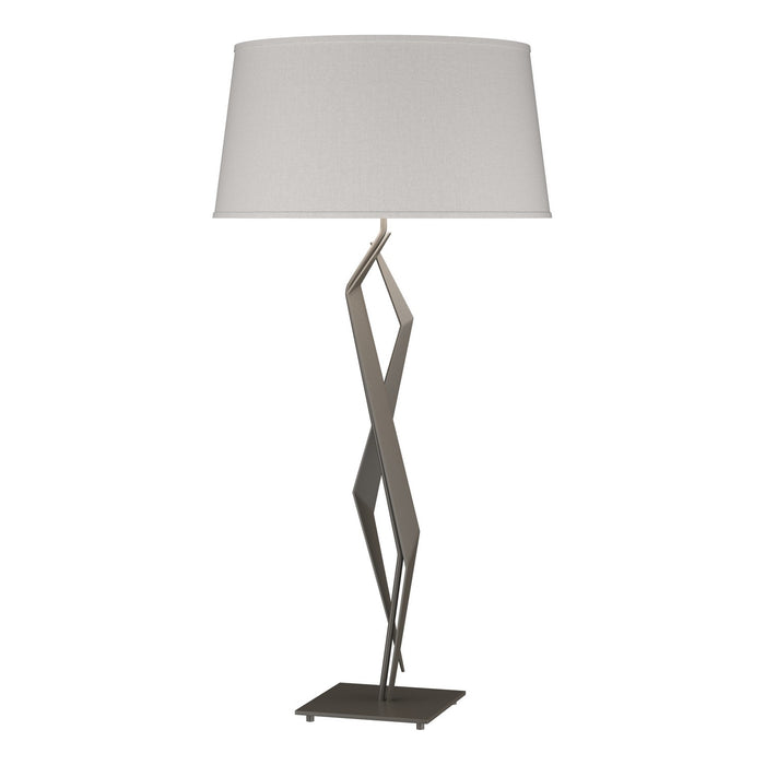 Facet Table Lamp in Dark Smoke - 272850-SKT-07-SE1815 by Hubbardton Forge