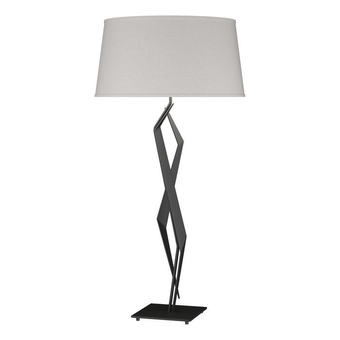 Facet Table Lamp in Black - 272850-SKT-10-SE1815 by Hubbardton Forge