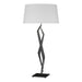 Facet Table Lamp in Black - 272850-SKT-10-SF1815 by Hubbardton Forge