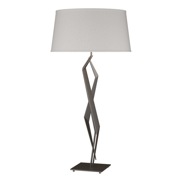 Facet Table Lamp in Oil Rubbed Bronze - 272850-SKT-14-SE1815 by Hubbardton Forge