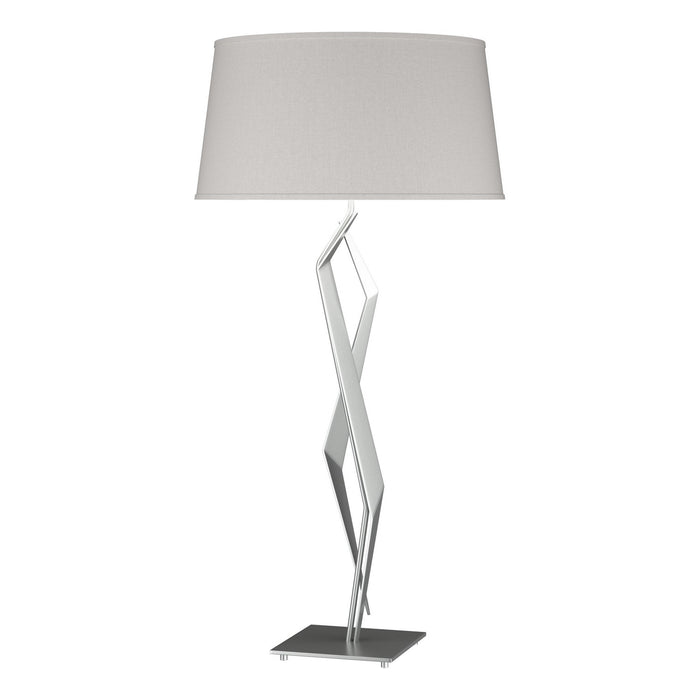 Facet Table Lamp in Vintage Platinum - 272850-SKT-82-SE1815 by Hubbardton Forge