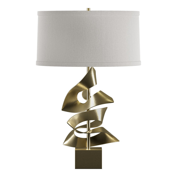 Gallery Twofold Table Lamp in Modern Brass - 273050-SKT-86-SE1695 by Hubbardton Forge