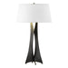 Moreau Tall Table Lamp in Black - 273077-SKT-10-SE2011 by Hubbardton Forge