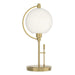 Pluto Table Lamp in Modern Brass - 274120-SKT-86-GG0384 by Hubbardton Forge