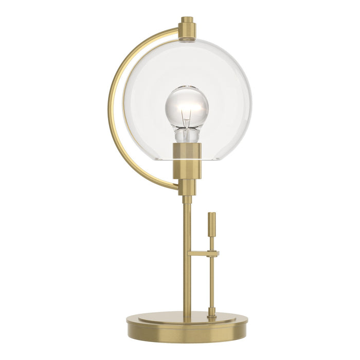 Pluto Table Lamp in Modern Brass - 274120-SKT-86-ZM0384 by Hubbardton Forge