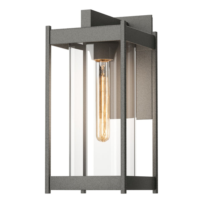 Cela Medium Outdoor Sconce in Coastal Natural Iron - 302021-SKT-20-ZM0730 by Hubbardton Forge