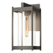 Cela Medium Outdoor Sconce in Coastal Dark Smoke - 302021-SKT-77-ZM0730 by Hubbardton Forge