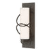 Olympus Small Outdoor Sconce in Coastal Dark Smoke - 302401-SKT-77-GG0066 by Hubbardton Forge