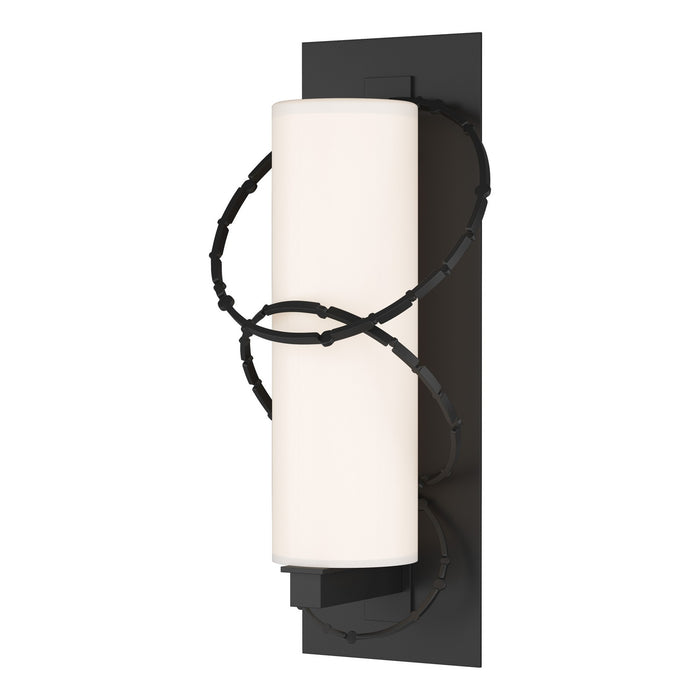 Olympus Large Outdoor Sconce in Coastal Black - 302403-SKT-80-GG0037 by Hubbardton Forge