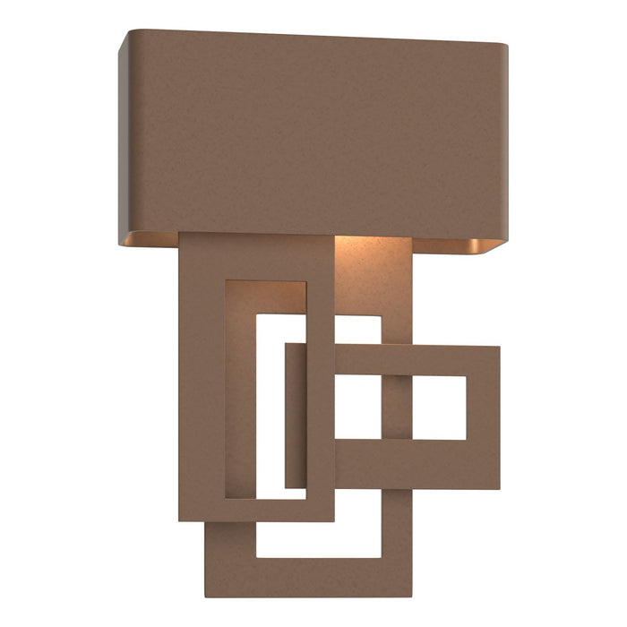 Collage Small Dark Sky Friendly LED Outdoor (Left Side) Sconce in Coastal Bronze - 302520-LED-LFT-75 by Hubbardton Forge