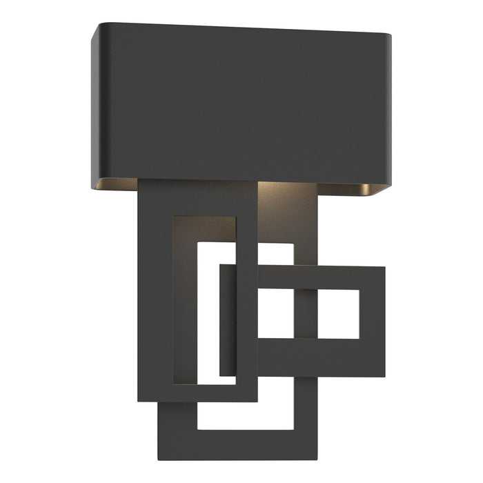 Collage Small Dark Sky Friendly LED Outdoor (Left Side) Sconce in Coastal Black - 302520-LED-LFT-80 by Hubbardton Forge