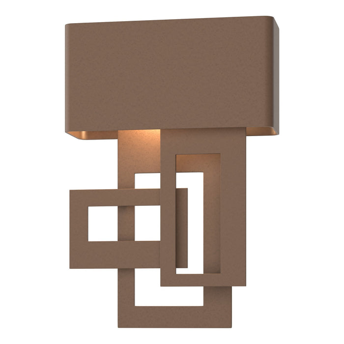 Collage Small Dark Sky Friendly LED Outdoor (Right Side) Sconce in Coastal Bronze - 302520-LED-RGT-75 by Hubbardton Forge