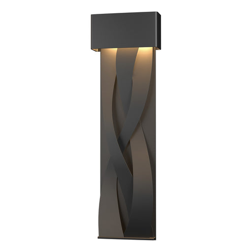 Tress Large Dark Sky Friendly LED Outdoor Sconce in Coastal Black - 302529-LED-80 by Hubbardton Forge