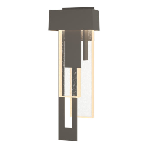 Rainfall LED Outdoor (Left Side) Sconce in Coastal Dark Smoke - 302531-LED-LFT-77-II0597 by Hubbardton Forge