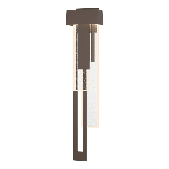 Rainfall Large LED Outdoor (Left Side) Sconce in Coastal Bronze - 302533-LED-LFT-75-II0596 by Hubbardton Forge