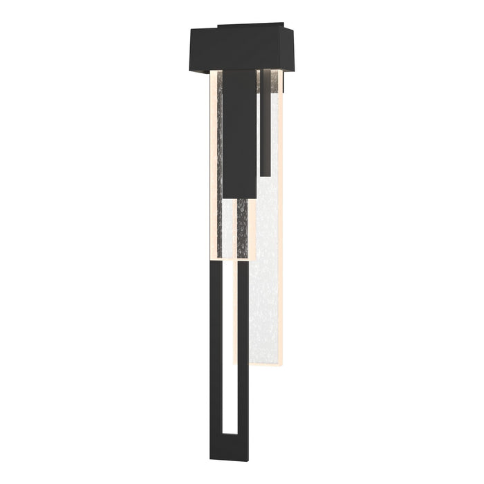 Rainfall Large LED Outdoor (Left Side) Sconce in Coastal Black - 302533-LED-LFT-80-II0596 by Hubbardton Forge