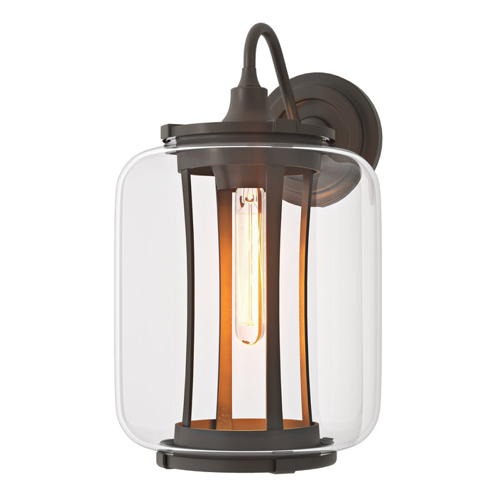 Fairwinds Large Outdoor Sconce in Coastal Dark Smoke - 302553-SKT-77-ZM0724 by Hubbardton Forge