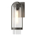 Alcove Small Outdoor Sconce in Coastal Natural Iron - 302555-SKT-20-ZM0741 by Hubbardton Forge