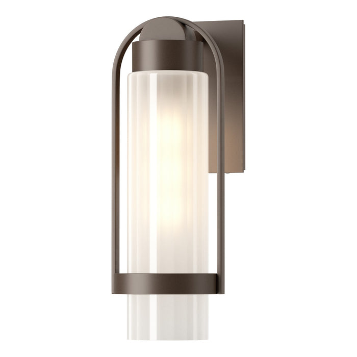 Alcove Small Outdoor Sconce in Coastal Bronze - 302555-SKT-75-FD0741 by Hubbardton Forge