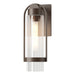 Alcove Small Outdoor Sconce in Coastal Bronze - 302555-SKT-75-ZM0741 by Hubbardton Forge