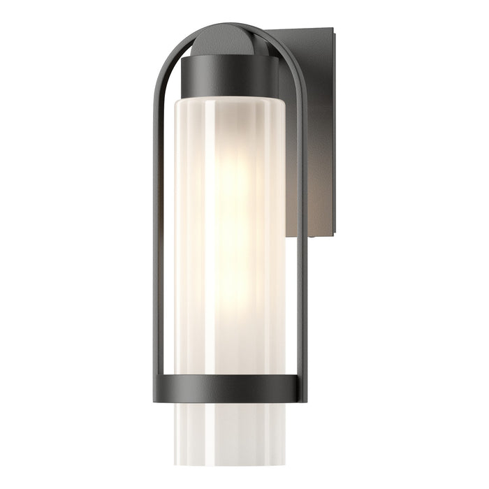 Alcove Small Outdoor Sconce in Coastal Black - 302555-SKT-80-FD0741 by Hubbardton Forge