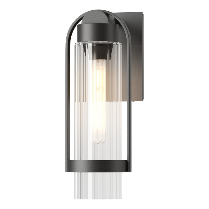 Alcove Small Outdoor Sconce in Coastal Black - 302555-SKT-80-ZM0741 by Hubbardton Forge