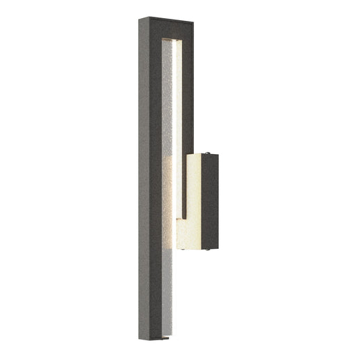 Edge Medium LED Outdoor Sconce in Coastal Natural Iron - 302560-LED-20-II0564 by Hubbardton Forge