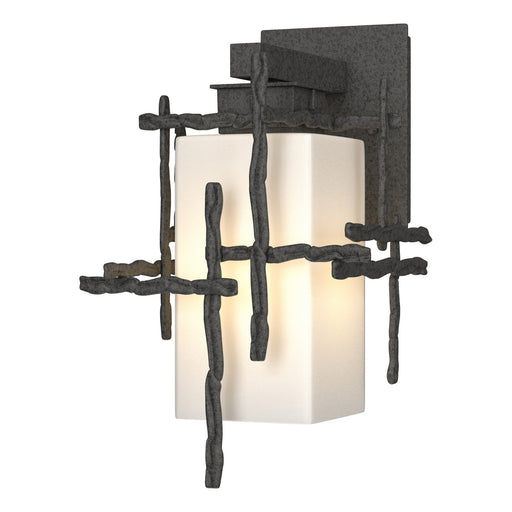 Tura Small Outdoor Sconce in Coastal Natural Iron - 302580-SKT-20-GG0111 by Hubbardton Forge