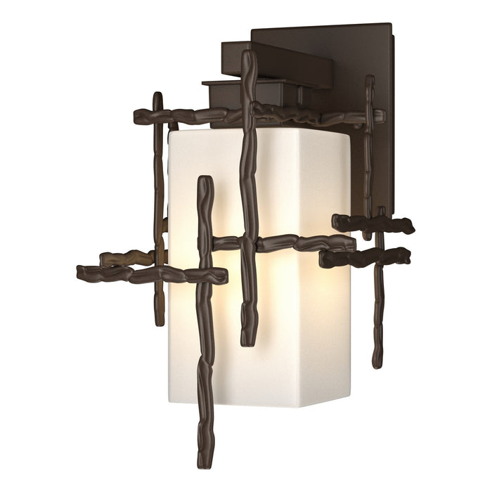 Tura Small Outdoor Sconce in Coastal Bronze - 302580-SKT-75-GG0111 by Hubbardton Forge