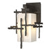 Tura Small Outdoor Sconce in Coastal Dark Smoke - 302580-SKT-77-GG0111 by Hubbardton Forge