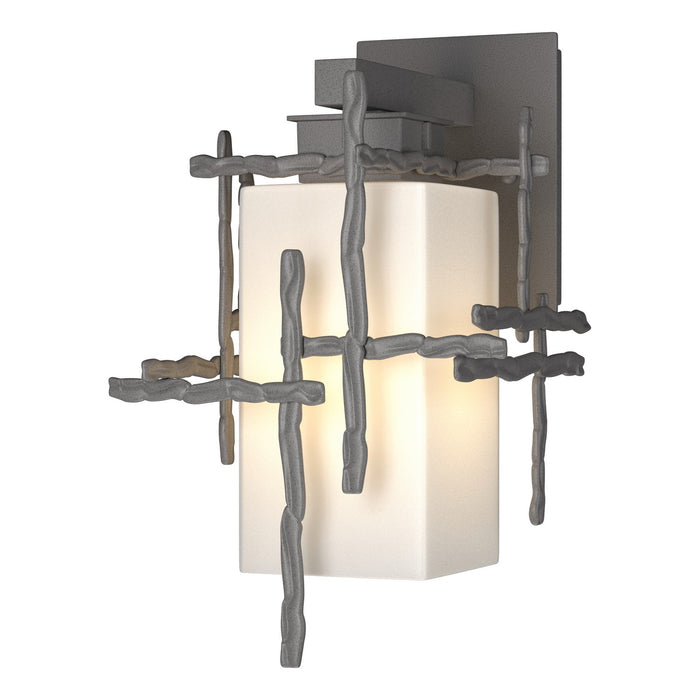 Tura Small Outdoor Sconce in Coastal Burnished Steel - 302580-SKT-78-GG0111 by Hubbardton Forge