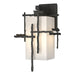 Tura Medium Outdoor Sconce in Coastal Natural Iron - 302581-SKT-20-GG0093 by Hubbardton Forge