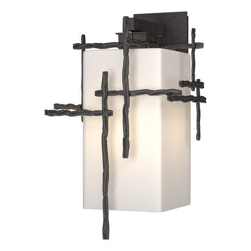 Tura Large Outdoor Sconce in Coastal Natural Iron - 302583-SKT-20-GG0707 by Hubbardton Forge