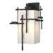 Tura Large Outdoor Sconce in Coastal Black - 302583-SKT-80-GG0707 by Hubbardton Forge