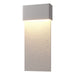 Stratum Large Dark Sky Friendly LED Outdoor Sconce in Coastal Burnished Steel with Coastal Burnished Steel Accent - 302632-LED-78-78 by Hubbardton Forge