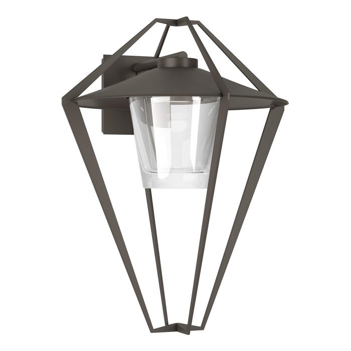 Stellar Large Outdoor Sconce in Coastal Dark Smoke - 302652-SKT-77-ZM0727 by Hubbardton Forge