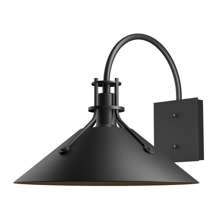 Henry Large Dark Sky Friendly Outdoor Sconce in Coastal Black - 302713-SKT-80 by Hubbardton Forge