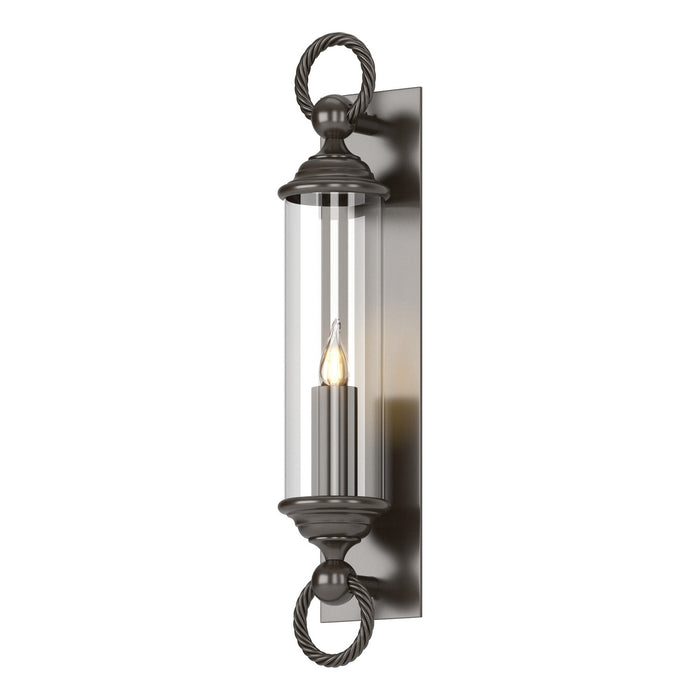 Cavo Large Outdoor Wall Sconce in Coastal Oil Rubbed Bronze - 303080-SKT-14-ZM0034 by Hubbardton Forge