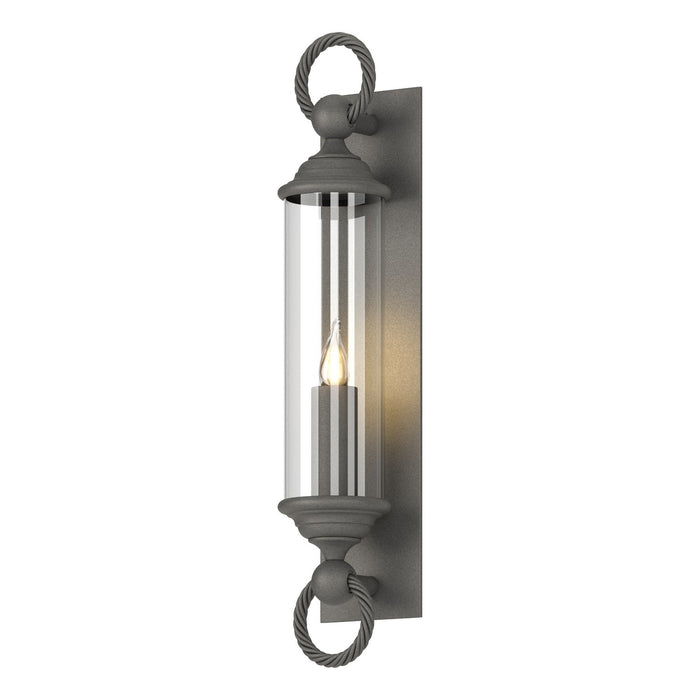 Cavo Large Outdoor Wall Sconce in Coastal Natural Iron - 303080-SKT-20-ZM0034 by Hubbardton Forge