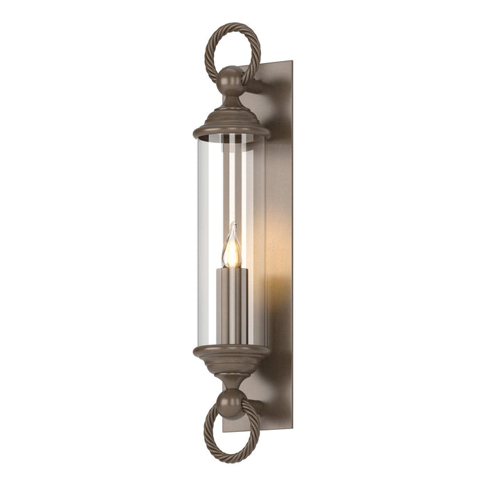 Cavo Large Outdoor Wall Sconce in Coastal Bronze - 303080-SKT-75-ZM0034 by Hubbardton Forge