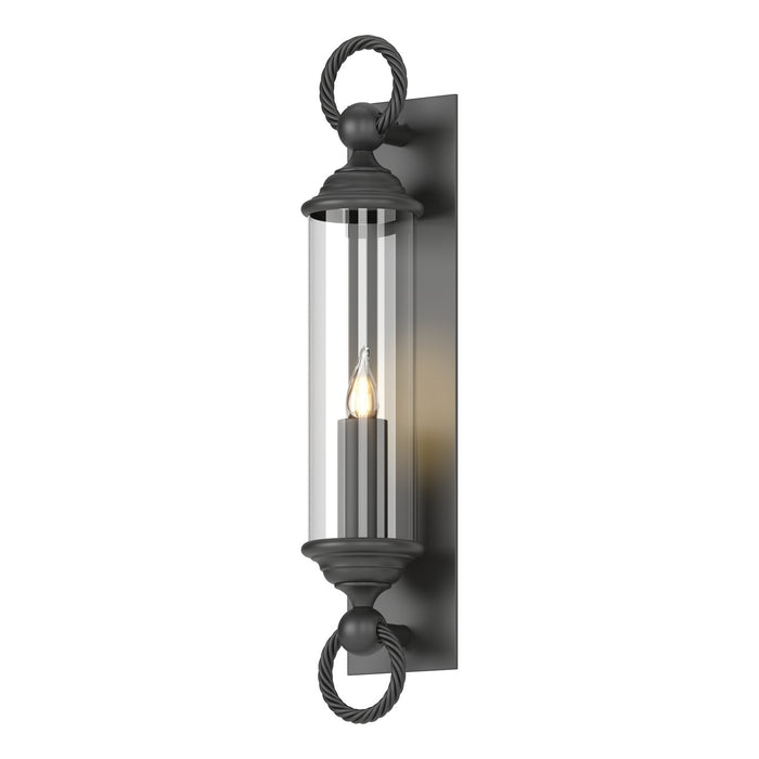 Cavo Large Outdoor Wall Sconce in Coastal Black - 303080-SKT-80-ZM0034 by Hubbardton Forge