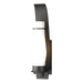 Sea Coast Outdoor Sconce in Coastal Oil Rubbed Bronze - 304215-SKT-14-GG0157 by Hubbardton Forge