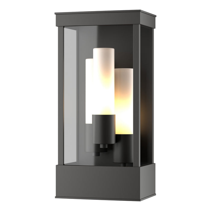 Portico Outdoor Sconce in Coastal Oil Rubbed Bronze - 304325-SKT-14-GG0392 by Hubbardton Forge