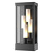 Portico Large Outdoor Sconce in Coastal Black - 304330-SKT-80-GG0392 by Hubbardton Forge